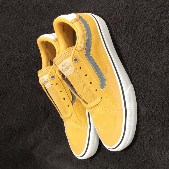 NWT Vans TNT Advanced Prototype Oak Buff Suede Shoes - Picture 3 of 9